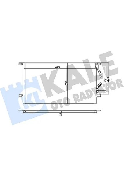 342825 Klima Radyatoru 7701045346