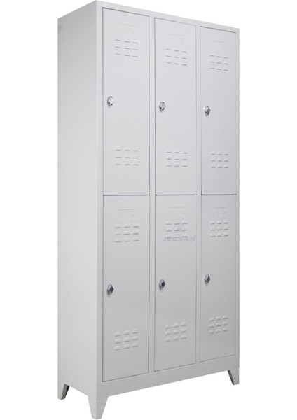 Ofis Standart 6'lı Soyunma Dolabı