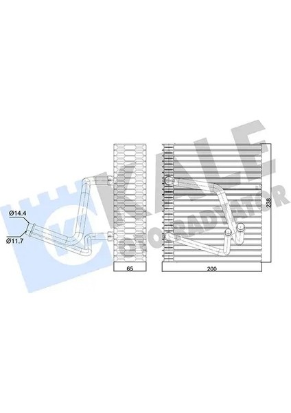 350070 Klima Radyatoru 7701206046 7701208271