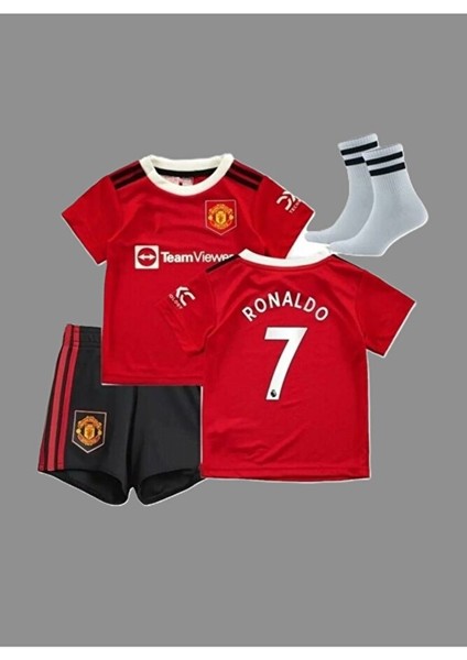 Cristiano Ronaldo 2021-22 Sezonu Manchester/united Çocuk Forması 4'lü SET3421097863