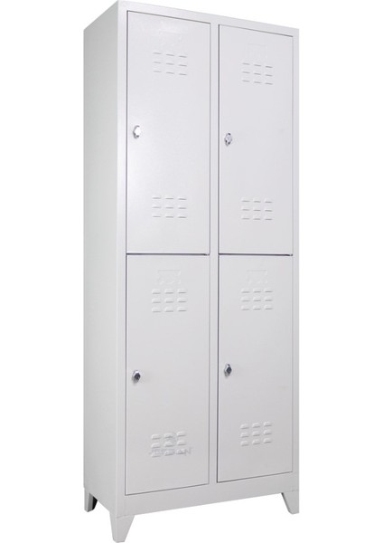 Ofis Standart 4'lü Soyunma Dolabı