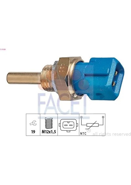 73128 Yag Sicakligi Sensoru 004435008 024246 025906041