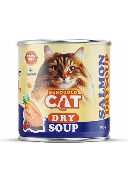 Techmrt Eurogold Cat Kuru Çorba Somonlu 40 gr