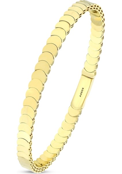 Altın Tasarım Kelepçe - 14K