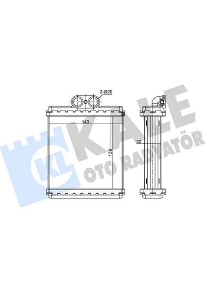 352095 Kalorifer Petegi 00000A00947 7412060A10 7412064A10