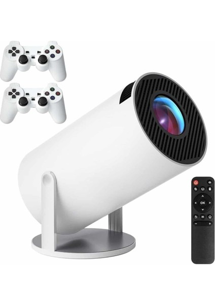 Techmrt 4K Wireless Çift Kollu Kumandalı Oyun Projeksiyonu Retro Video Oyunu fiyatları
