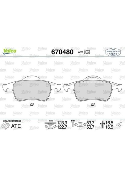 670480 Arka Fren Balatasi 272399 2723997 274334