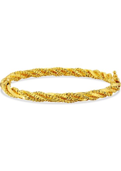 Tasarım Altın Kelepçe - 14K