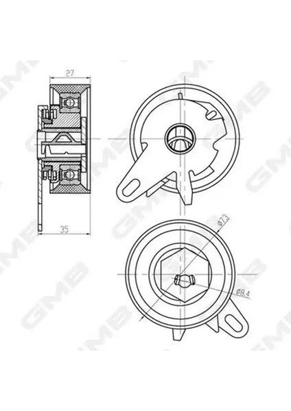 GTB0430 Triger Gergi Bilyasi 074109243F 074109243G 074109243J