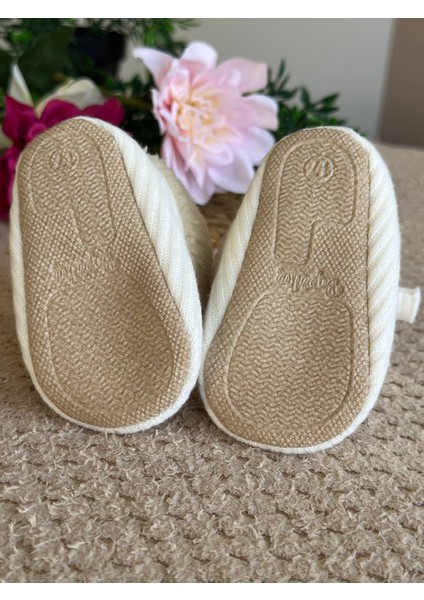 Kız Bebek Patik - Pudra modelleri