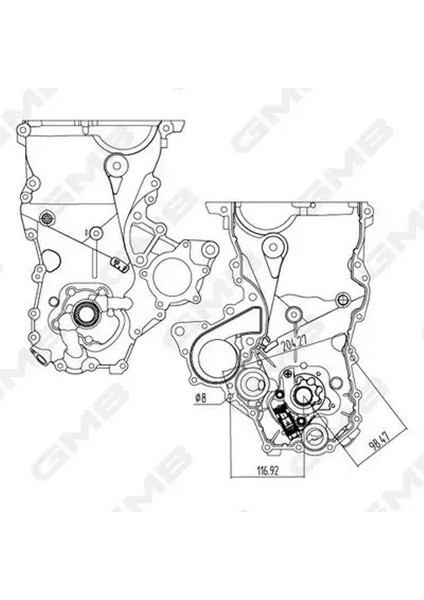 GOAS62A Yag Pompasi 1510021030 1510021031 1510021032