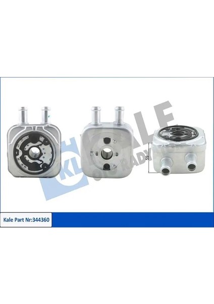 344360 Motor Yag Sogutucusu 028117021 028117021C 078117021C