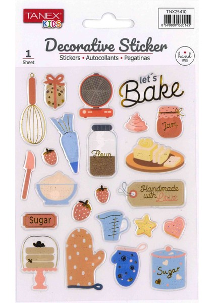 Decorative Sticker TNX-25410