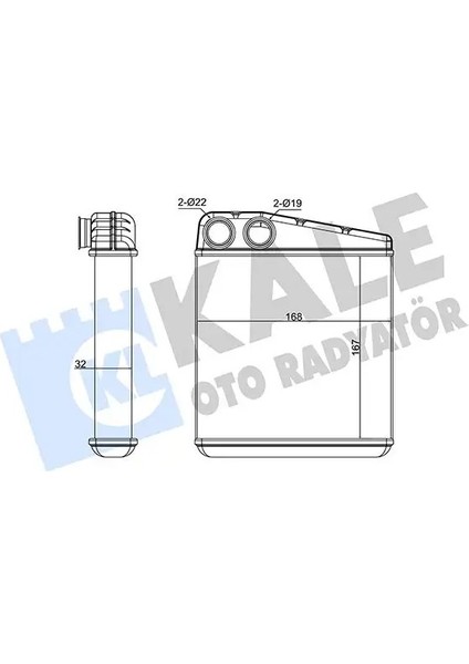 346405 Kalorifer Petegi 27140AX700 27140AX70A 27140AX70B