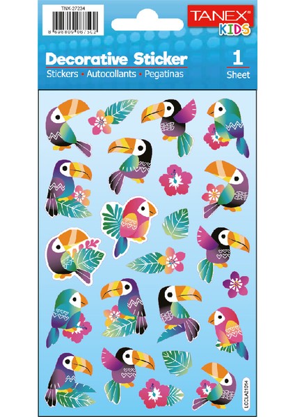 Puffy Ucan Kuş Serisi TNX-27234