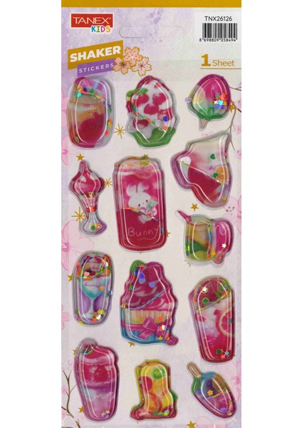 Shaker Sticker New TNX-26126
