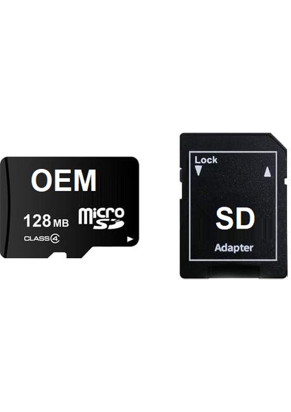 128MB Hafıza Kartı Micro Sd Kart