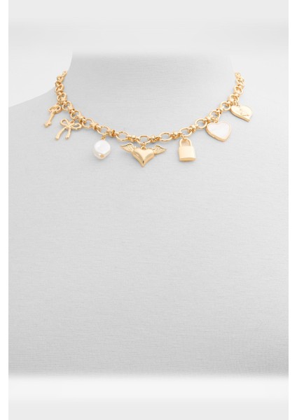 Cupidscharms Kadın Kolye - Sarı fiyatları