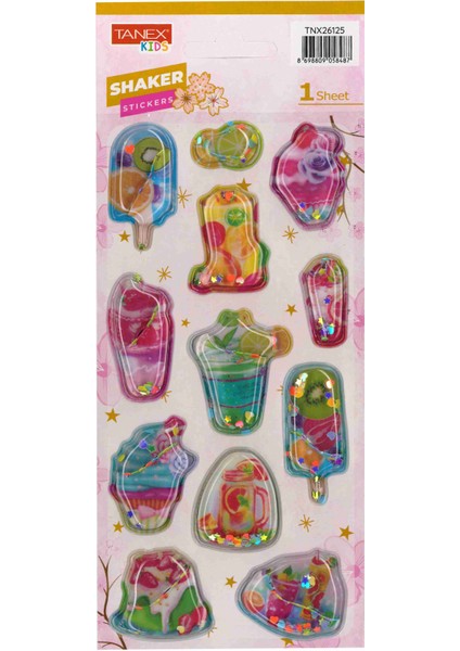 Shaker Sticker New TNX-26125