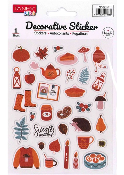 Decorative Sticker TNX-25429