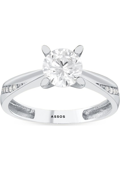 Altın Tektaş Yüzük - 14K