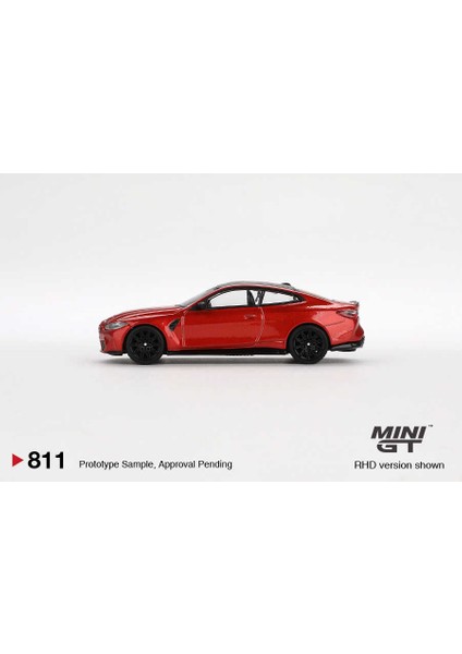 Mını Gt 1:64 Bmw M4 Competition G82 Sakhir Orange Diecast Model Araba MGT00811 fiyatları