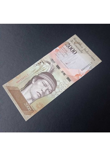 Escoines 3996368F022BBD9157 Venezuela 2000 Bolivar Çil fiyatları