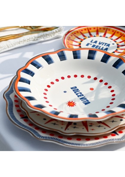Dolce Vita Çukur tabak 23 cm modelleri