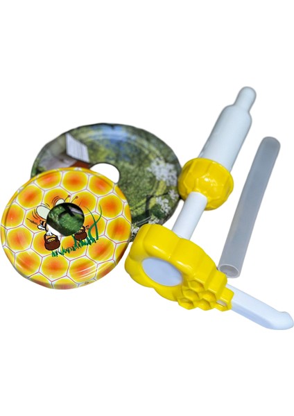 Kavanoz Tipi Bal Pompası, Desenli, Ly-Doz9