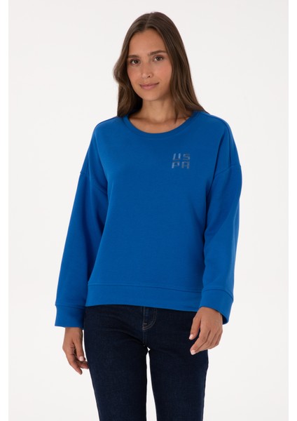 Kadın Koyu Mavi Sweatshirt 50313565-VR032