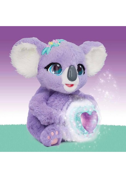 Sesli ve Işıklı Interaktif Peluş Anne Koala Kız Erkek Çocuk Oyuncak Eğitici Oyuncaklar