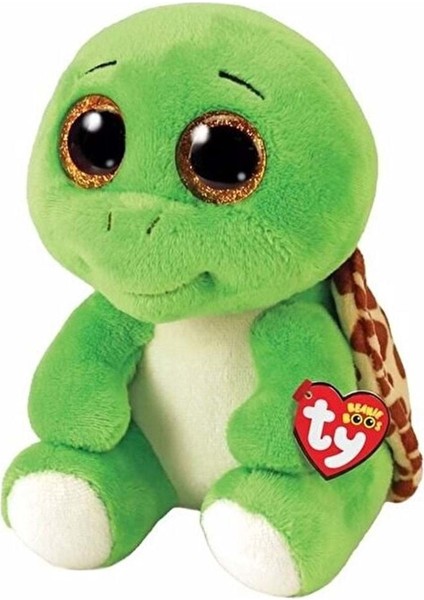 Ty Beanie Boos Peluş Kaplumbağa Turbo 15CM Kız Erkek Çocuk Oyuncak Eğitici Oyuncaklar