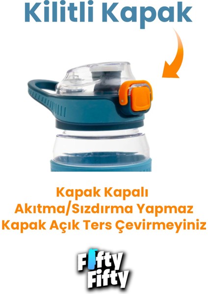 550 ml Rahat Içim (Pipetsiz) Taşıma Kulplu Çocuk Su Matarası -VGN3001ML550 modelleri