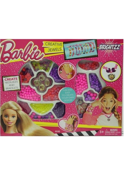 Dede Barbie Büyük Boncuk Takı Seti Kız Erkek Çocuk Oyuncak Eğitici Oyuncaklar fiyatları