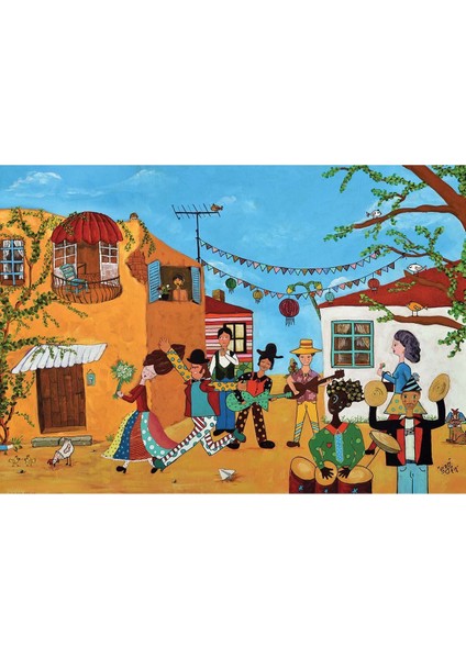 Ks Pueblo 1000 Parça Puzzle Kız Erkek Çocuk Oyuncak Eğitici Oyuncaklar