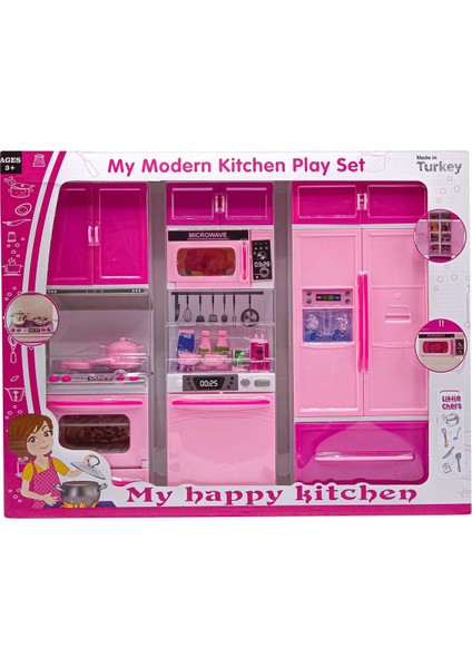 My Happy 3'lü Mutfak Seti Kız Erkek Çocuk Oyuncak Eğitici Oyuncaklar fiyatları
