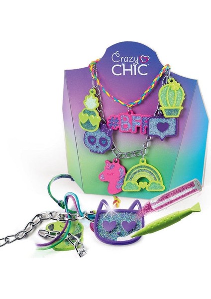 18757 Crazy Chic - Renkli Kolyeler Kız Erkek Çocuk Oyuncak Eğitici Oyuncaklar fiyatları