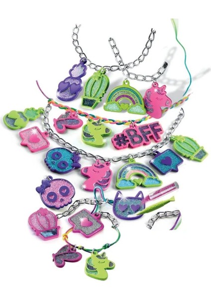 18757 Crazy Chic - Renkli Kolyeler Kız Erkek Çocuk Oyuncak Eğitici Oyuncaklar modelleri