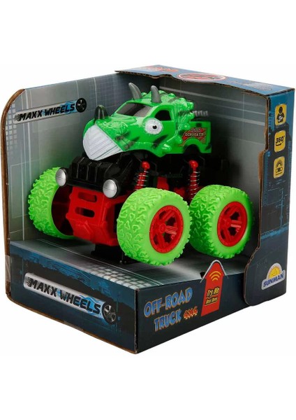 Maxx Wheels Speed Dinosaur Off Road Aracı Kız Erkek Çocuk Oyuncak Eğitici Oyuncaklar