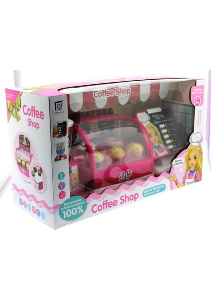 Sesli Işıklı Pasta ve Kahve Dükkanı Kız Erkek Çocuk Oyuncak Eğitici Oyuncaklar modelleri