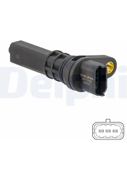 SS11313 Abs Sensoru Sol On 1236304 9114603