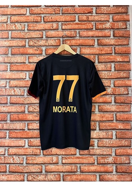 .g'.â.l.a.t.â.s.a.r.â.y 2024/25 Yeni Sezon Siyah A'lvaro M.orata Özel Forması