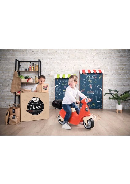 Smoby Kırmızı Scooter Kız Erkek Çocuk Oyuncak Eğitici Oyuncaklar modelleri