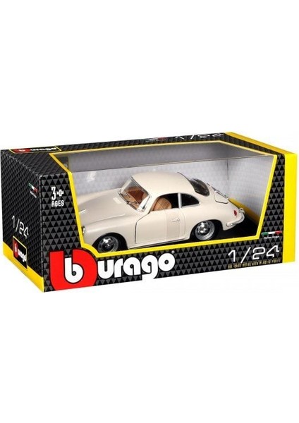 1:24 Bburago Porsche 356 B Coupe 1961 Kız Erkek Çocuk Oyuncak Eğitici Oyuncaklar