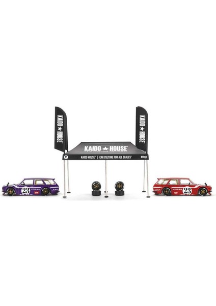 Mini Gt 1:64 Kaido House Tent V1 Kız Erkek Çocuk Oyuncak Eğitici Oyuncaklar fırsatları