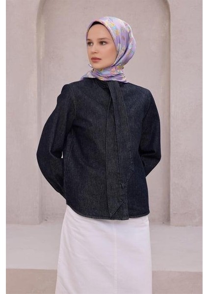 Tivil Saf Ipek Eşarp 4210 - 50 Lila Çiçek Desen fiyatları