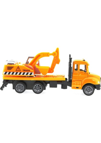 Çek Bırak Metal Mini Sarı Kepçe Kız Erkek Çocuk Oyuncak Eğitici Oyuncaklar fırsatları