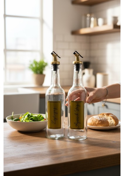 Zeytinyağı ve Ayçiçek Yağı Şişesi 750 ml (Gold) fırsatları
