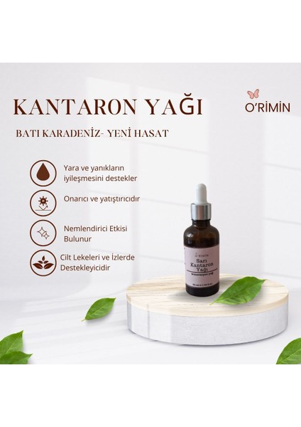 Doğal Sarı Kantaron Yağı 50 ml – Katkısız – Cilt Bakımı & Yaralar için