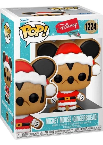 Funko Pop Disney Holiday Santa Mickey/ginger Kız Erkek Çocuk Oyuncak Eğitici Oyuncaklar fiyatları